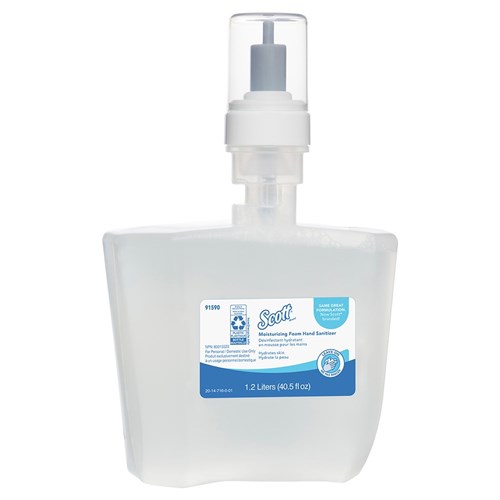 Moisturising Foaming Hand Sanitiser Refill Clear 1.2l 