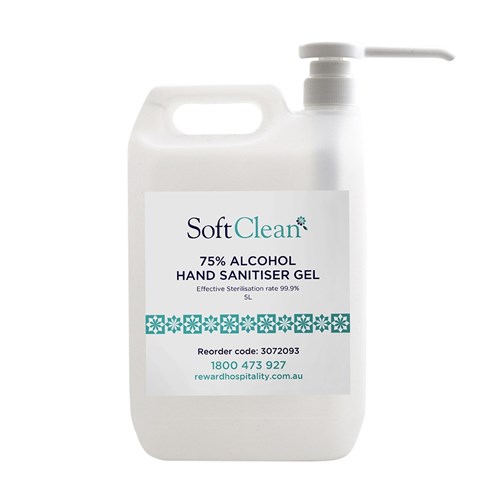 Hand Sanitiser 75% Alcohol 5Lt