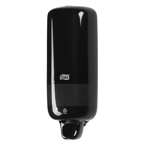 Elevation Plastic Liquid Soap Dispenser Black 112x114x291mm