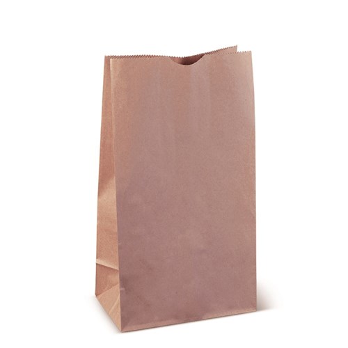 Paper Bag with Twist Handle Brown 180mm