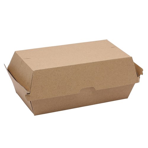 Snack Box Regular Kraft Brown 175mm