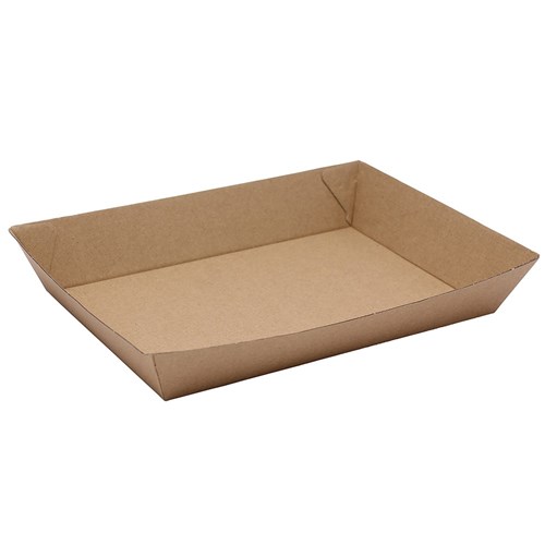 Food Tray Kraft Brown 230mm