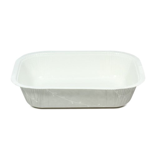 Meal Tray Lge Rect Vine Print 1150Ml 256X194x38mm 180/Ctn