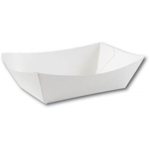 FOOD TRAY NO.1 WHITE 1000/CTN 90X55X36MM