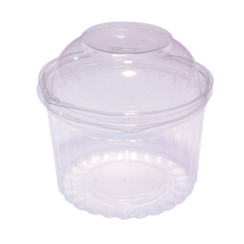 Sho Bowl Container & Dome Lid Plastic 455ml