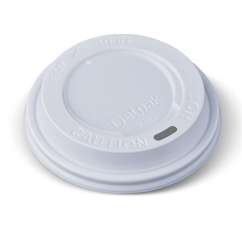 BIO PLASTIC LID WHT SUIT 8OZ 240ML ECO CUP 1000/CTN