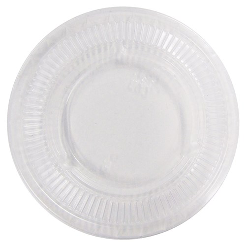 Plastic Desserct Cup Flat Lid Flat Suit 200ml 