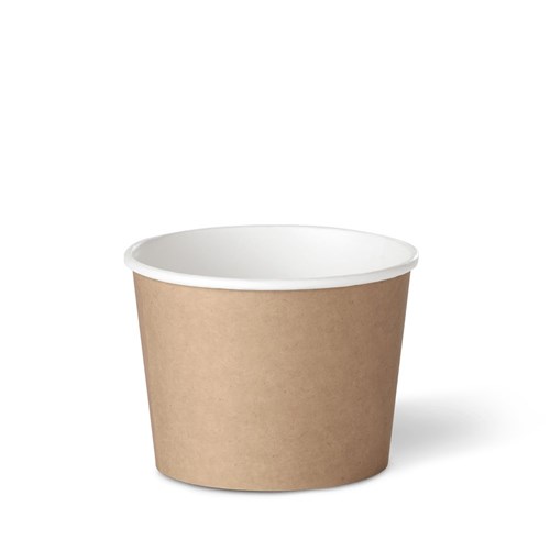 PAPER TUB / BOWL 946ML HARVEST 500/CTN 32OZ POLYCOATED