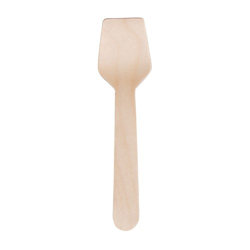 Wooden Gelato Spoon Brown