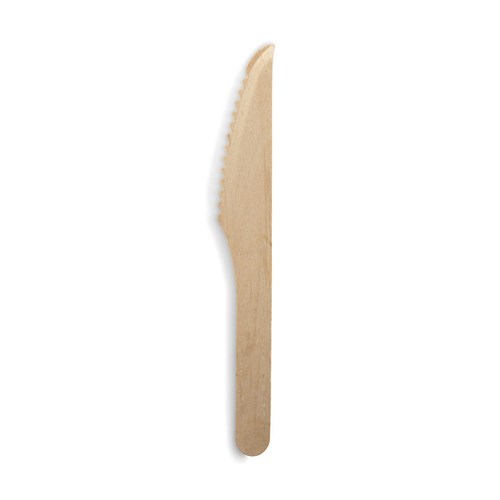 Wooden Knife Natural 160mm