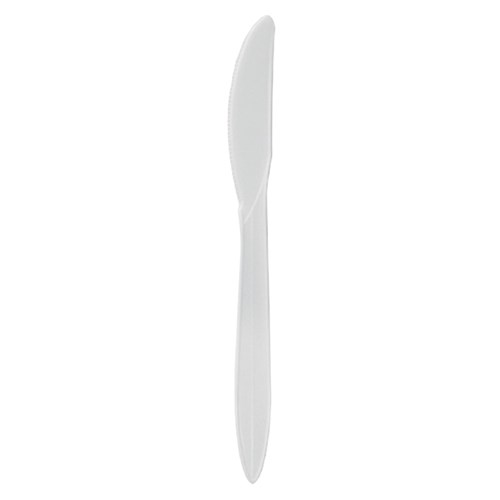 Plastic Knife White