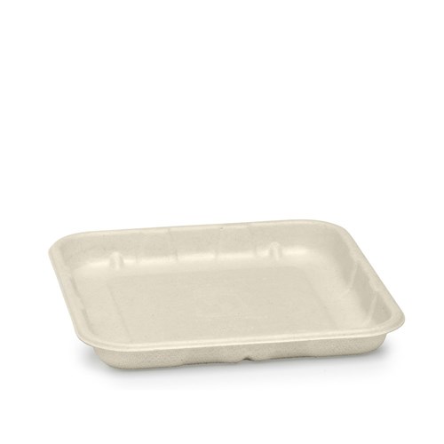 Biocane Produce Tray 5X5 136X136x16mm 125/Pkt (8)