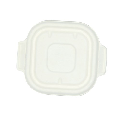 Sugarcane Takeaway  Container Lid White Suits 280-630ml