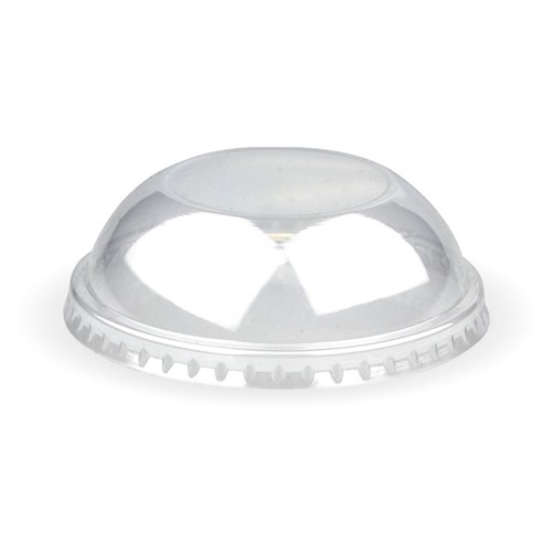 BioCup Icecream Lid PET Dome Lid 8oz Clear