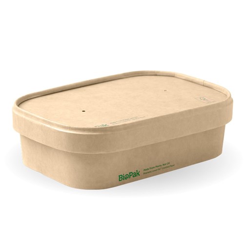 BioBoard Rectangular Takeaway Container 500ml