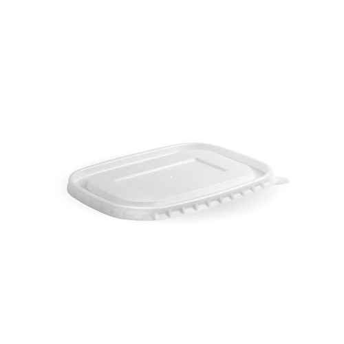 BioBoard Rectangular Takeaway Lid PET 500-1000ml