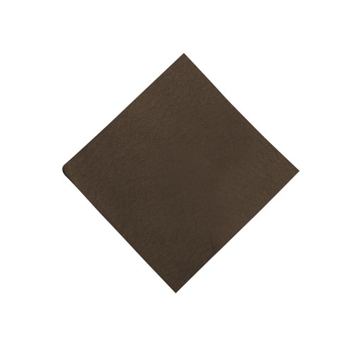 SOFT TOUCH DINNER NAPKIN CHOC AIRLAID 40X40CM 50/PKT (16)