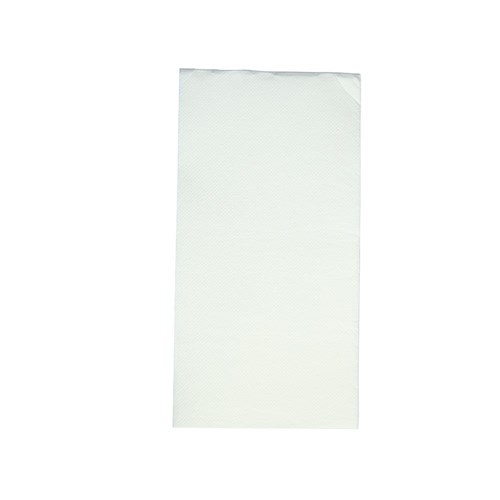 A La Carte Dinner Napkin White 1/8 Fold 400mm