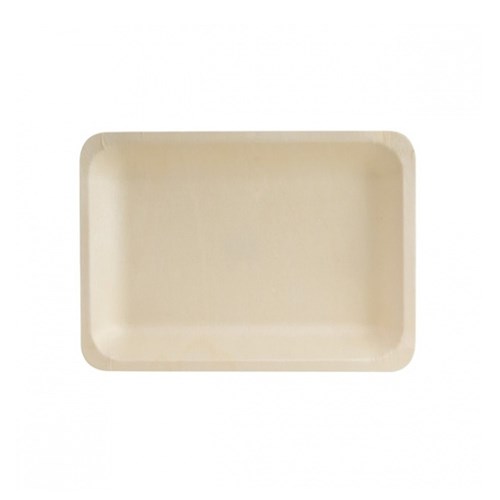 Biowood Wooden Rectangle Plate 220x120mm