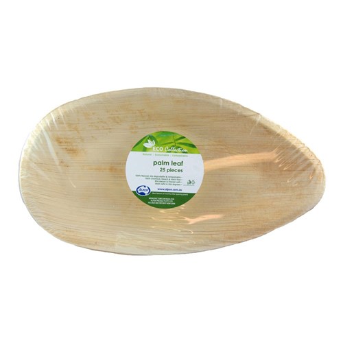 Palm Leaf Oval Plate