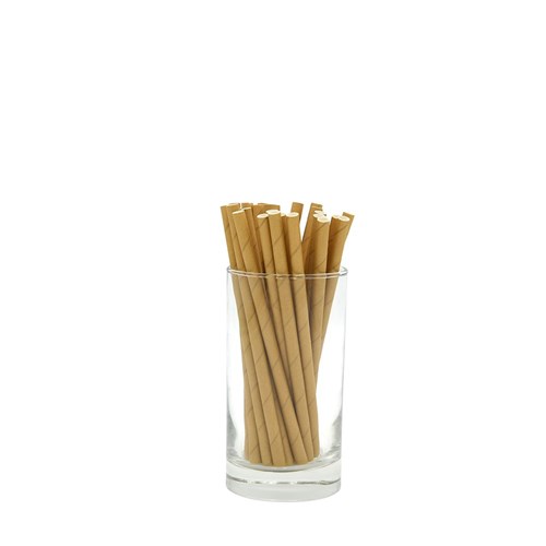 Paper Straw Cocktail Kraft