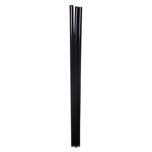 Regular Straws Black 