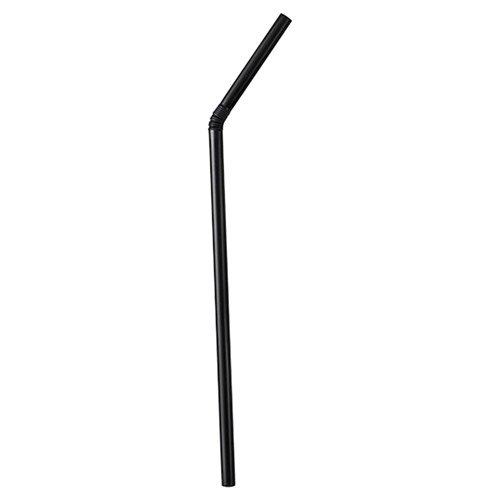 Flexible Straws Black