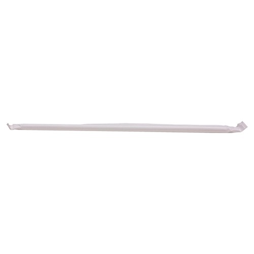 PLASTIC FLEXIBLE STRAW BLK IND.WRAPPED 250/PKT (10)