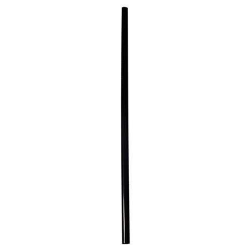 Plastic Jumbo Straw Black