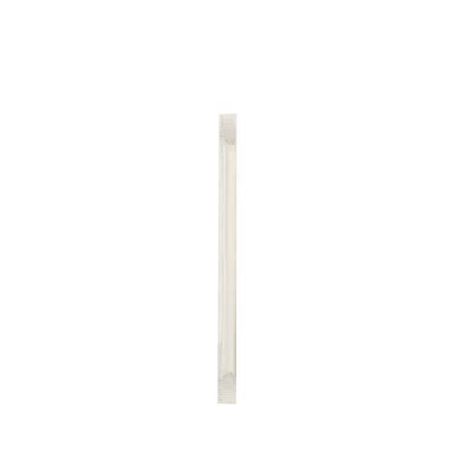 Paper Straw Cocktail Wht Wrapped 1000/Ctn