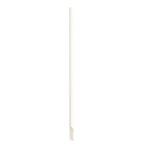 Paper Spoon Straw White