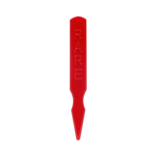 STEAK MARKER RARE 60MM RED PLASTIC 5000/CTN