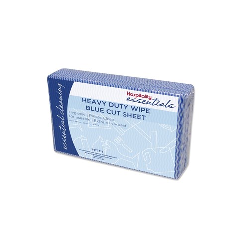 Heavy Duty Wipes Blue 600mm