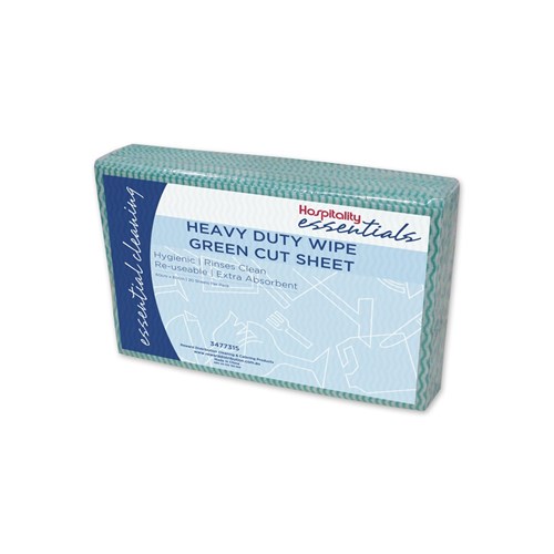 Kleaning Essentials Heavy Duty Wipes Green 600mm