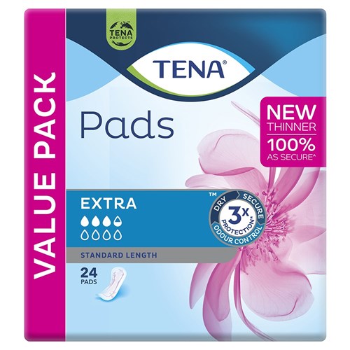 Tena Extra Pads Standard Length