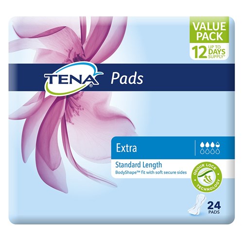 Tena Extra Pads Standard Length