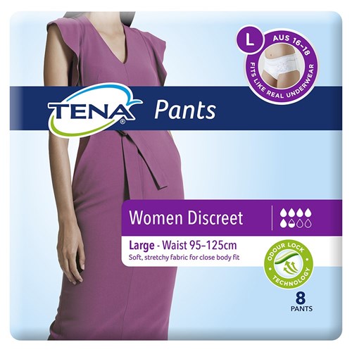 Tena Women Discreet Pants Large