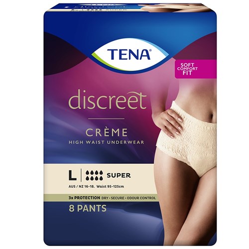 Tena Women Discreet Pants Creme Large