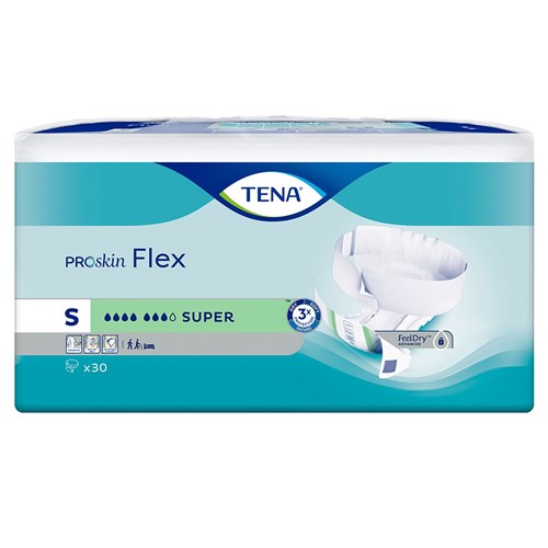 Tena Proskin Flex Super Belted Brief Small