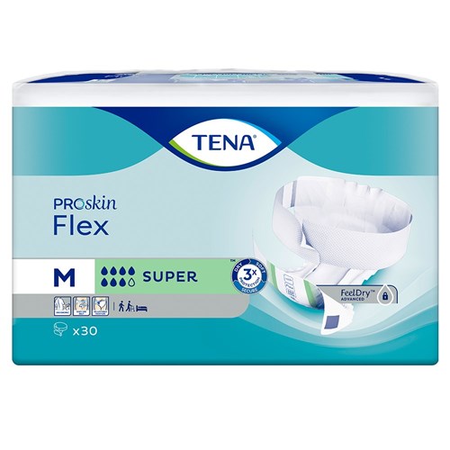 Tena Proskin Flex Super Belted Brief Medium