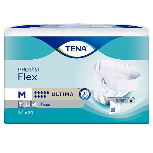 Tena ProSkin Flex Ultima Belted Brief Medium