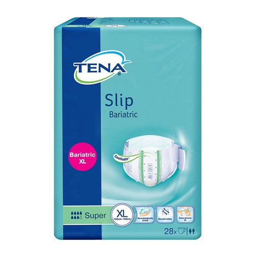 Tena Slip Bariatric Xl (2X28/Pkt) 56/Ctn