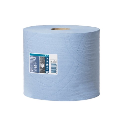 TORK COMBI ROLL BLUE H/DUTY 3PLY 34X23CM 350SHEET 2/CTN