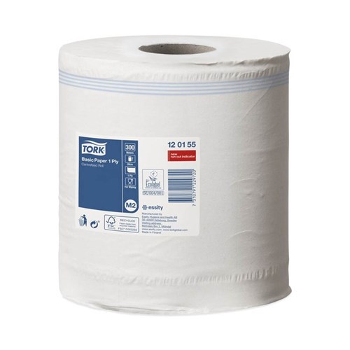 Tork Reflex Paper Towel 1-Ply White