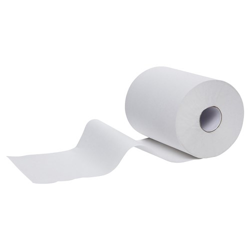 Paper Hand Towel Roll White 1ply 140m