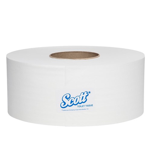 SCOTT COMPACT JUMBO TOILET ROLL 1PLY 600MT 6/CTN 5748