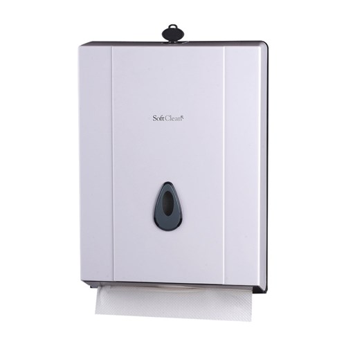 Slimfold Hand Towel Dispenser White 248mm