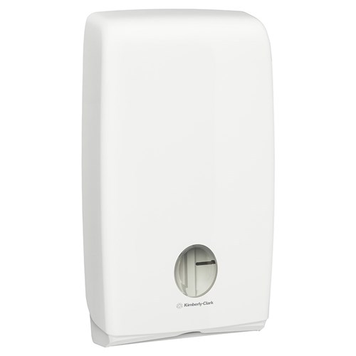 Optimum Plastic Hand Towel Dispenser White 290x104x512mm