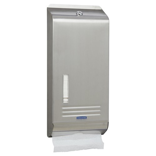 Stainless Steel Paper Hand Towel Dispenser Silver 214x60x467mm