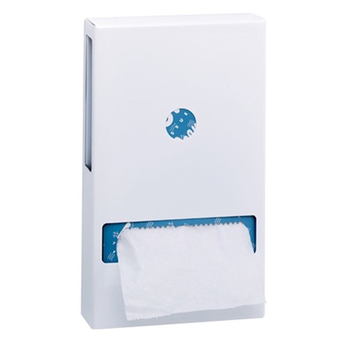 Costsaver Interfold Enamel Toilet Tissue Dispenser White 142x43x241mm